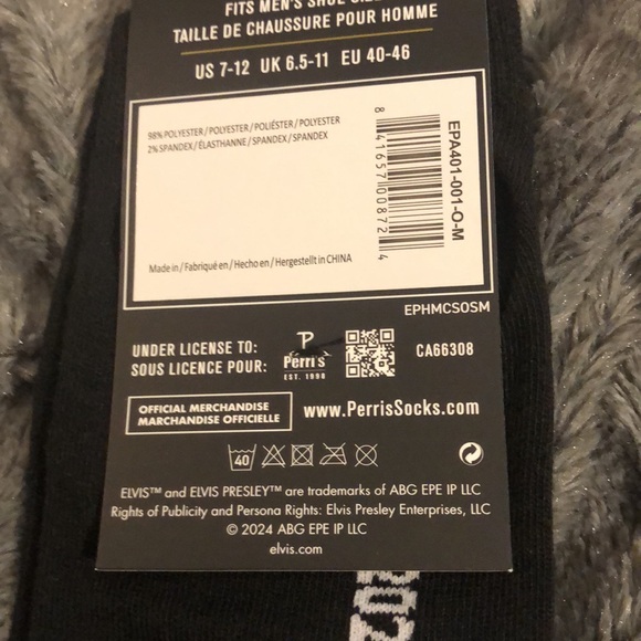 ELVIS PRESLEY LOW CUT SOCKS - Picture 5 of 6